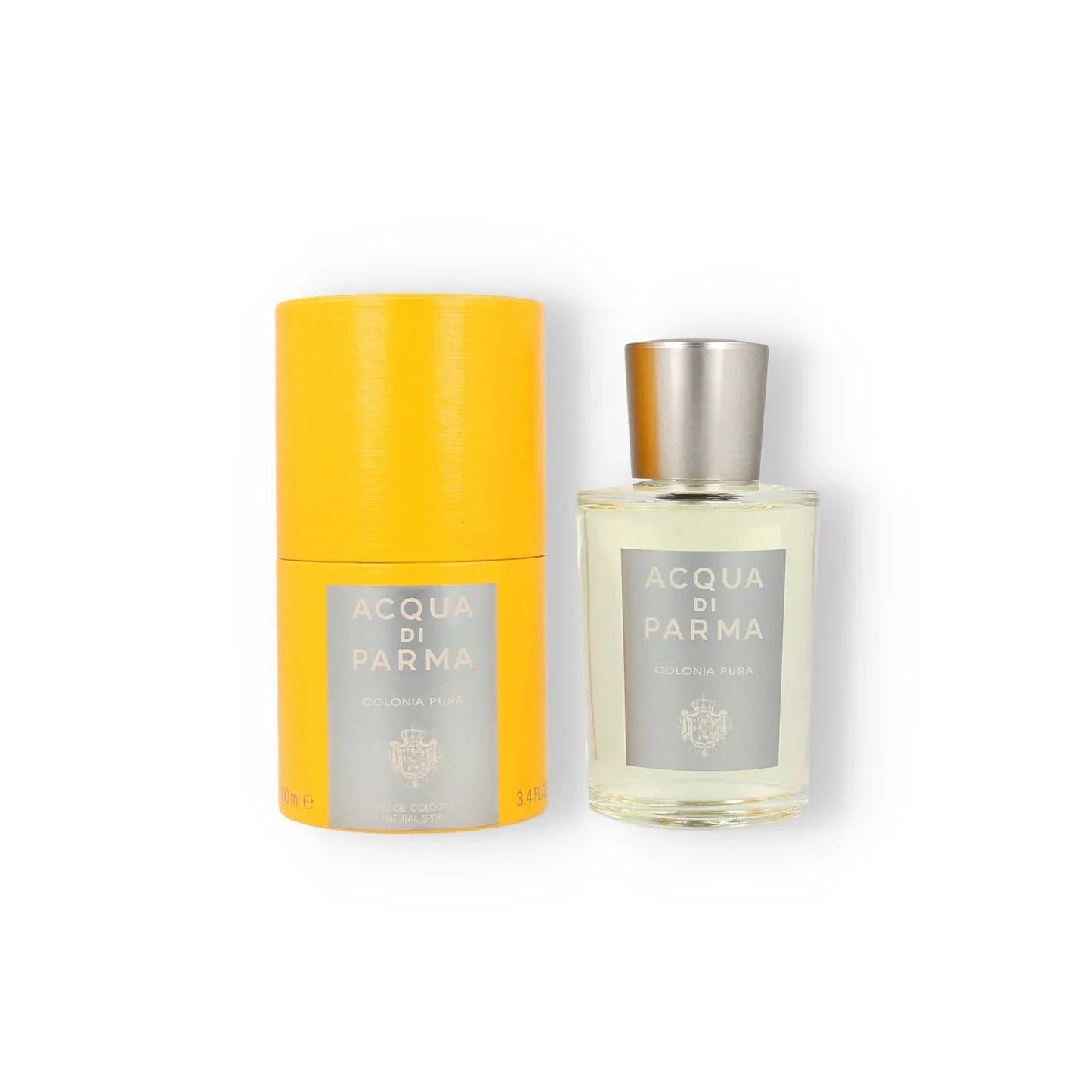 Acqua Di Parma Colonia Pura Eau de Cologne bottle close-up detail