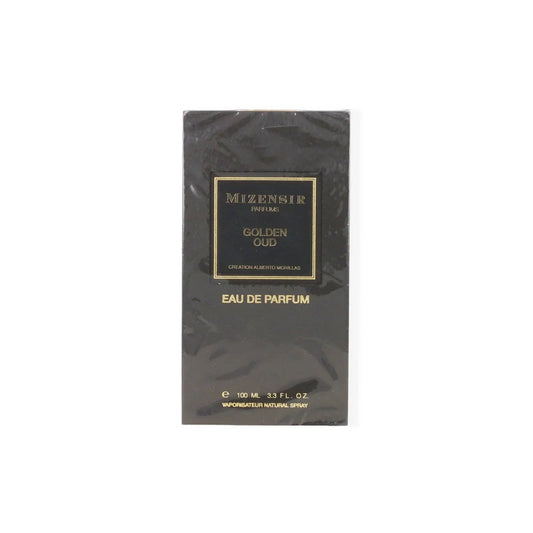 Mizensir Golden Oud Eau de Parfum perfume bottle