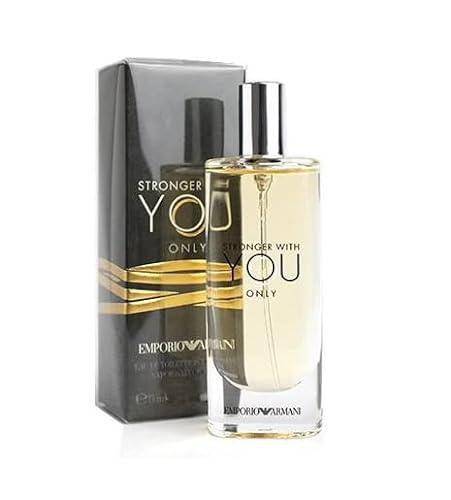 Emporio Armani Stronger With You Only Eau de Toilette perfume bottle