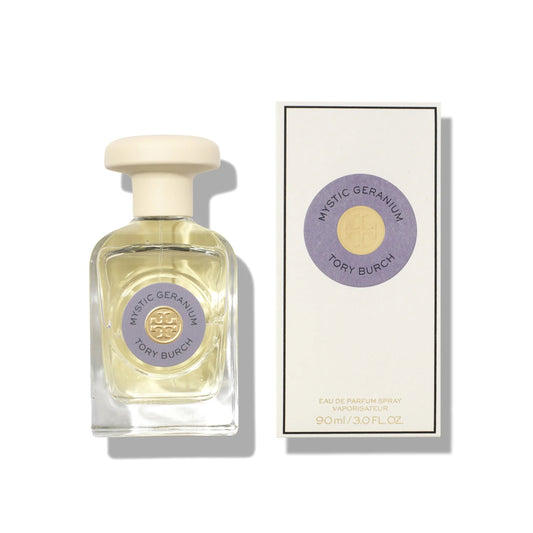 Tory Burch Mystic Geranium Eau de Parfum perfume bottle