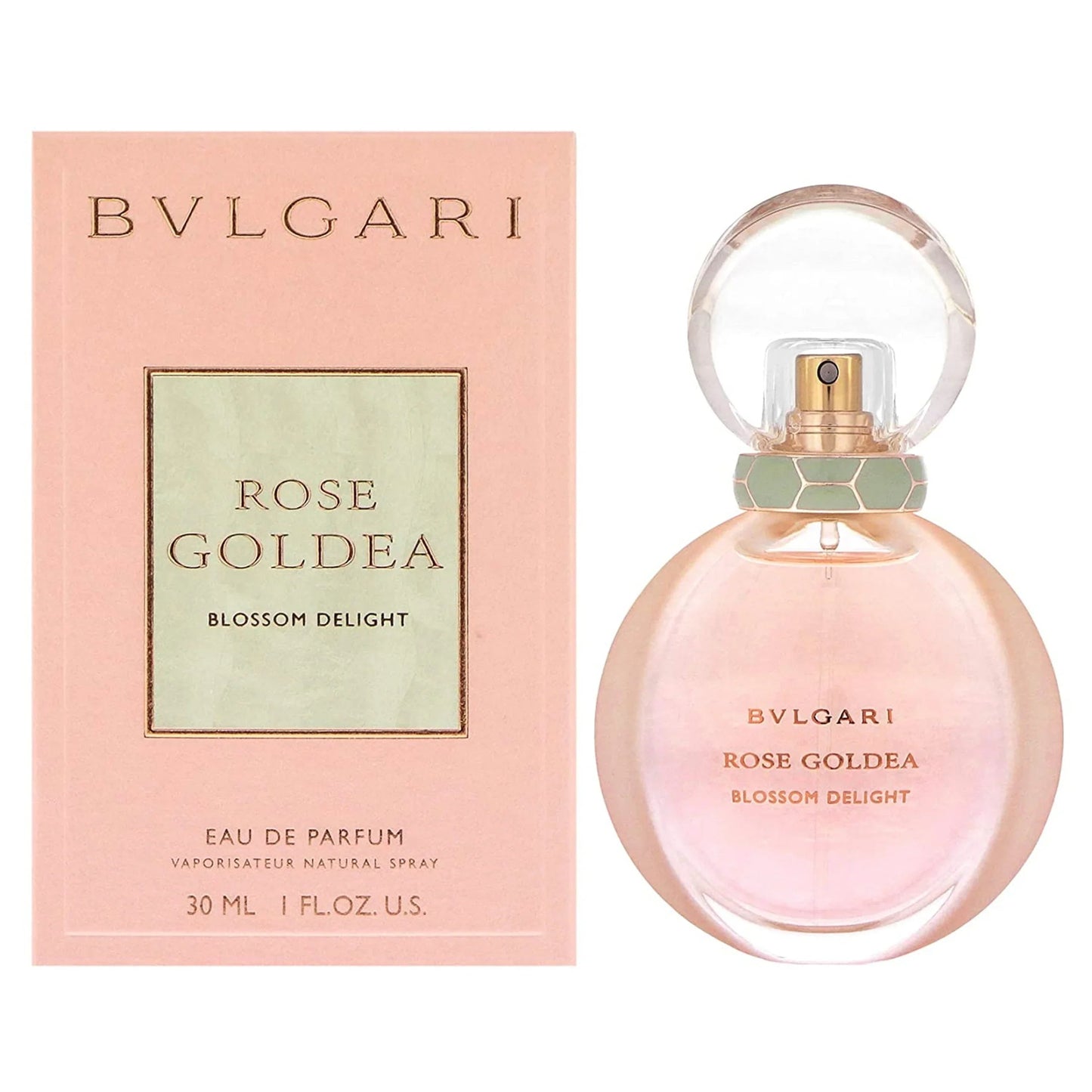 Bvlgari Rose Goldea Blossom Delight Eau de Parfum bottle close-up detail