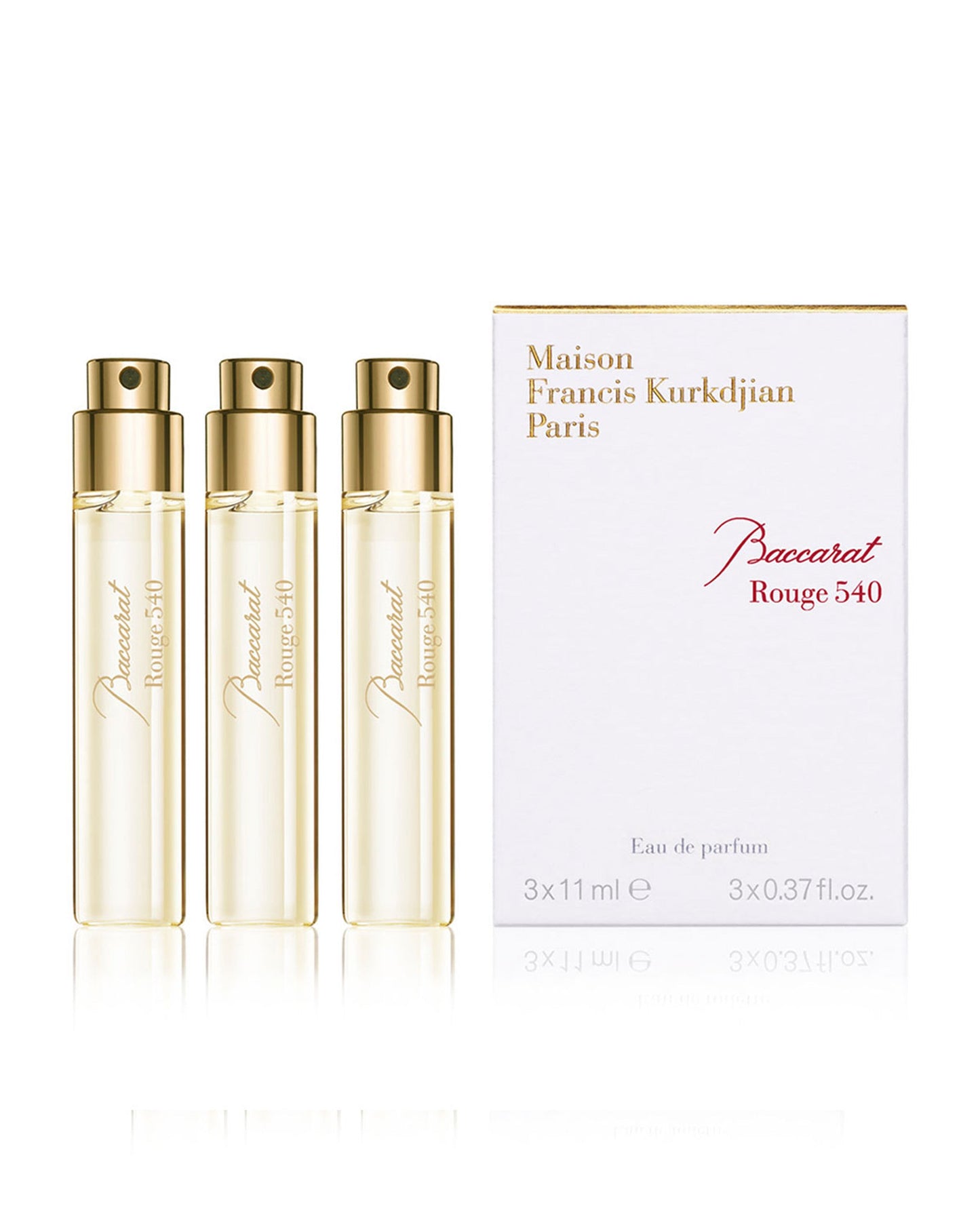 Maison Francis Kurkdjian Baccarat Rouge 540 Eau de Parfum label detail