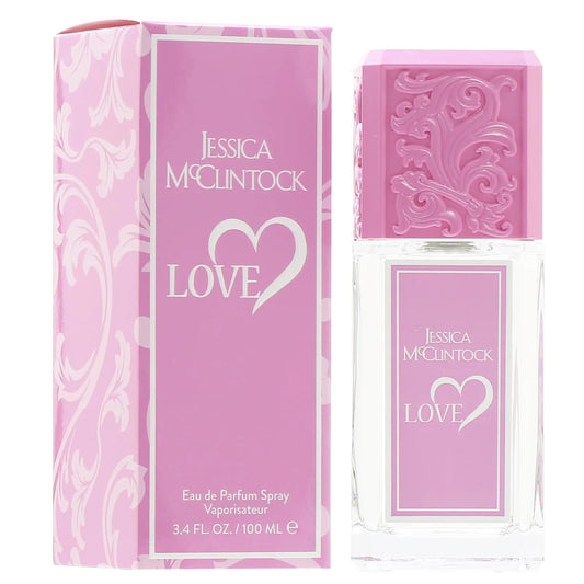 Jessica McClintock Love Eau de Parfum perfume bottle