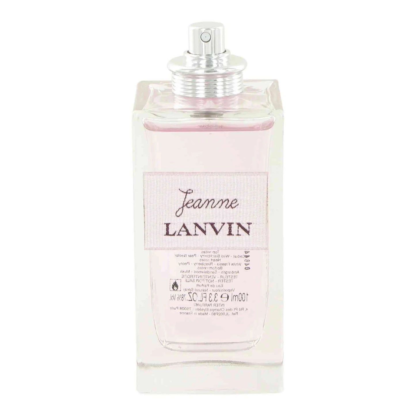 Lanvin Jeanne Lanvin Eau de Parfum bottle close-up detail