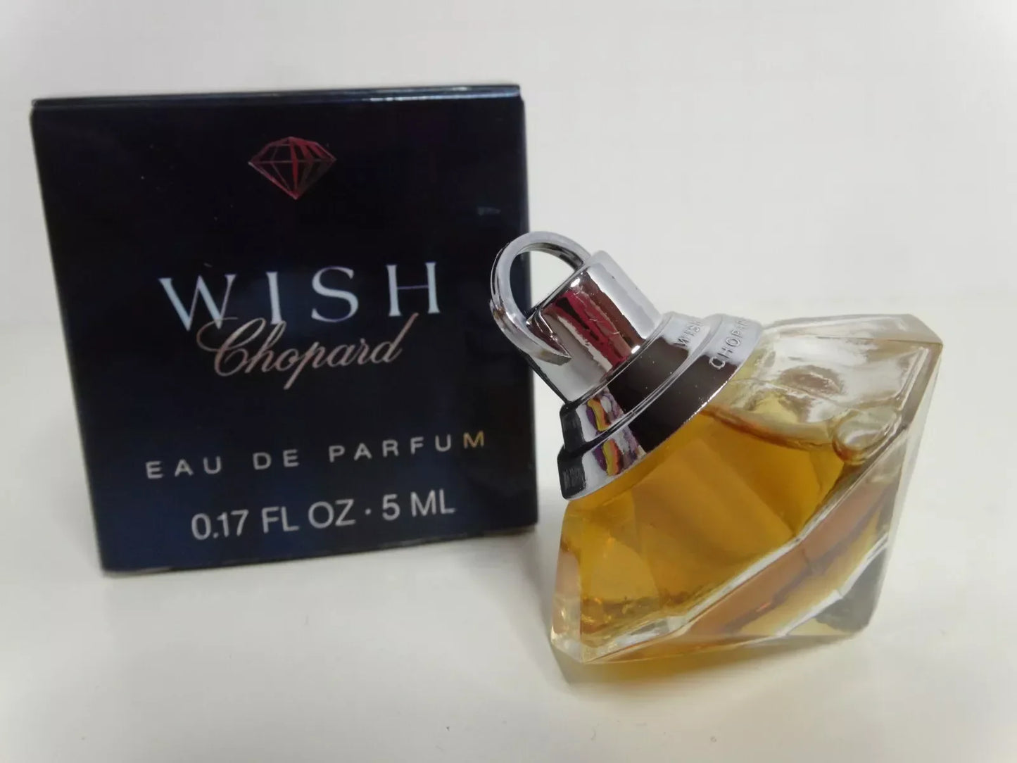 Chopard Wish Eau de Parfum bottle close-up detail