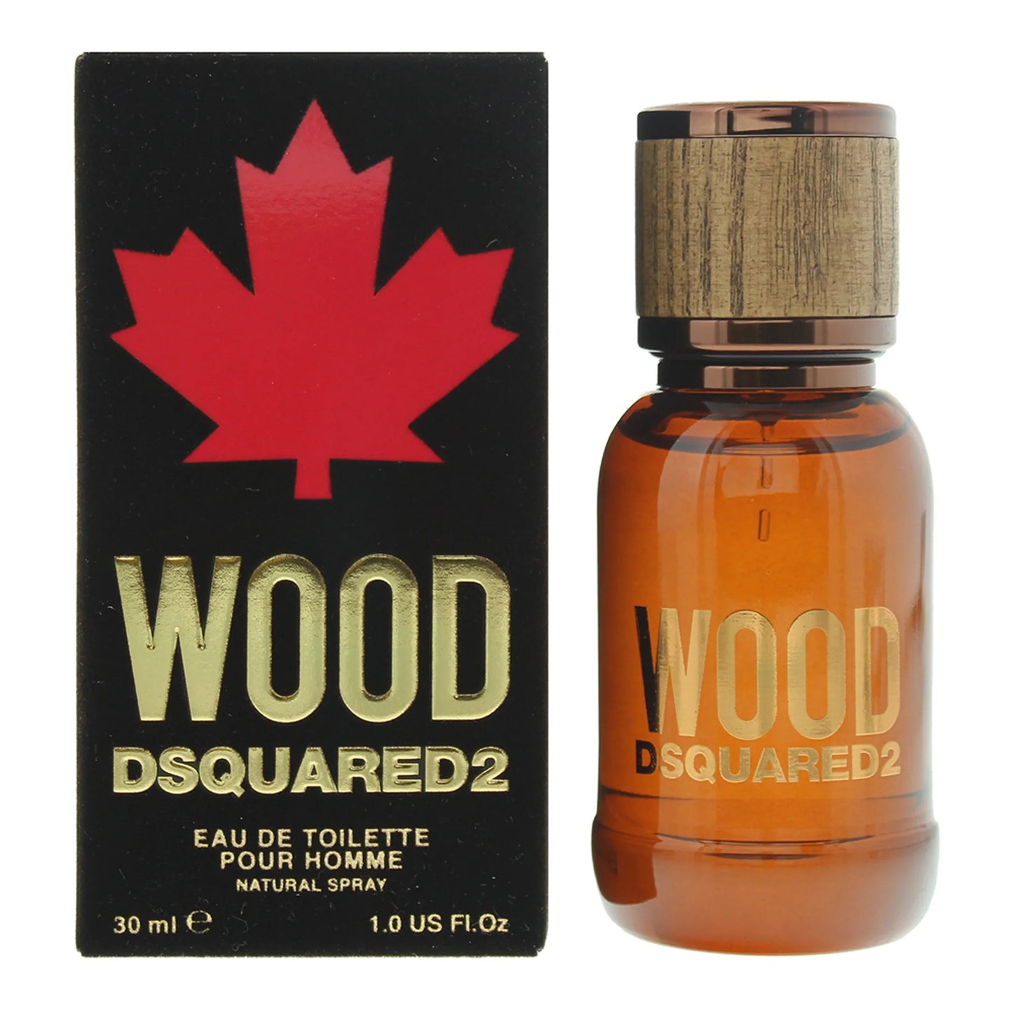 Dsquared2 Wood Pour Homme Eau de Toilette bottle and box