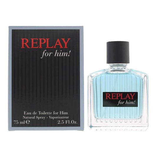 Replay Eau de Toilette perfume bottle