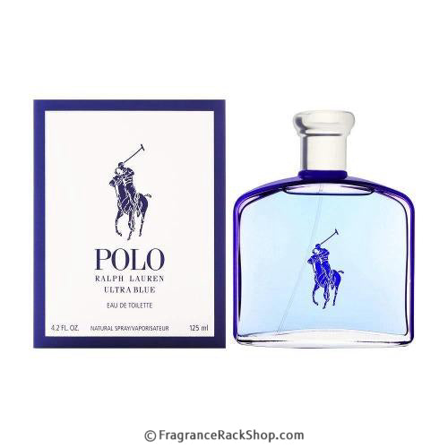 Polo Ultra Blue by Ralph Lauren Eau de Toilette perfume bottle