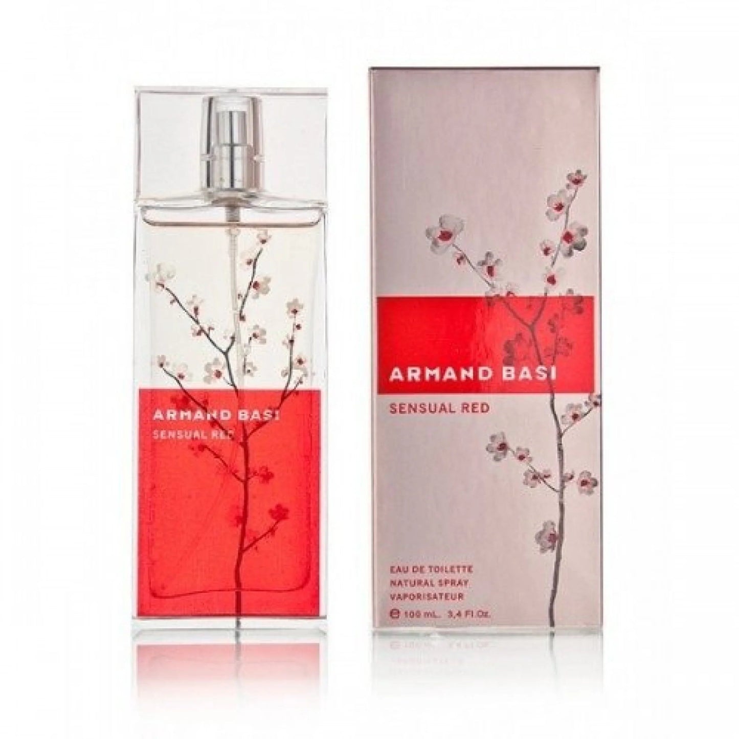 Armand Basi Sensual Red Eau de Toilette perfume bottle