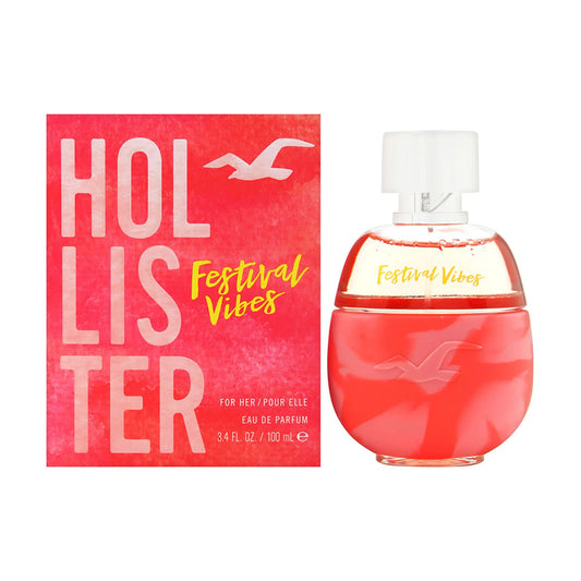 Hollister Festival Vibes Eau de Parfum perfume bottle