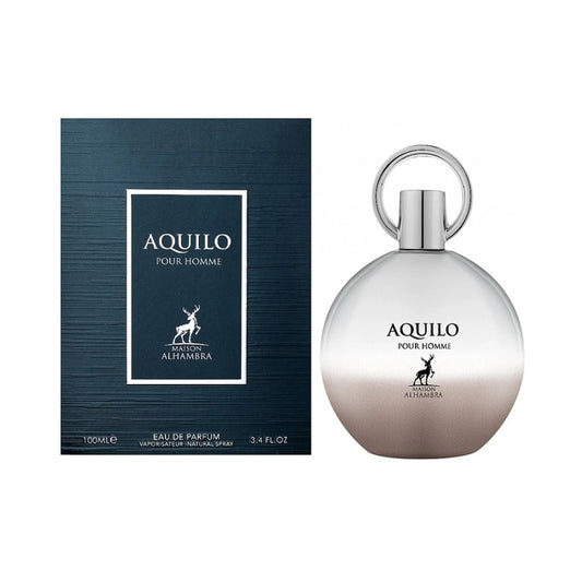 Maison Alhambra Aquilo Pour Homme Eau de Parfum perfume bottle