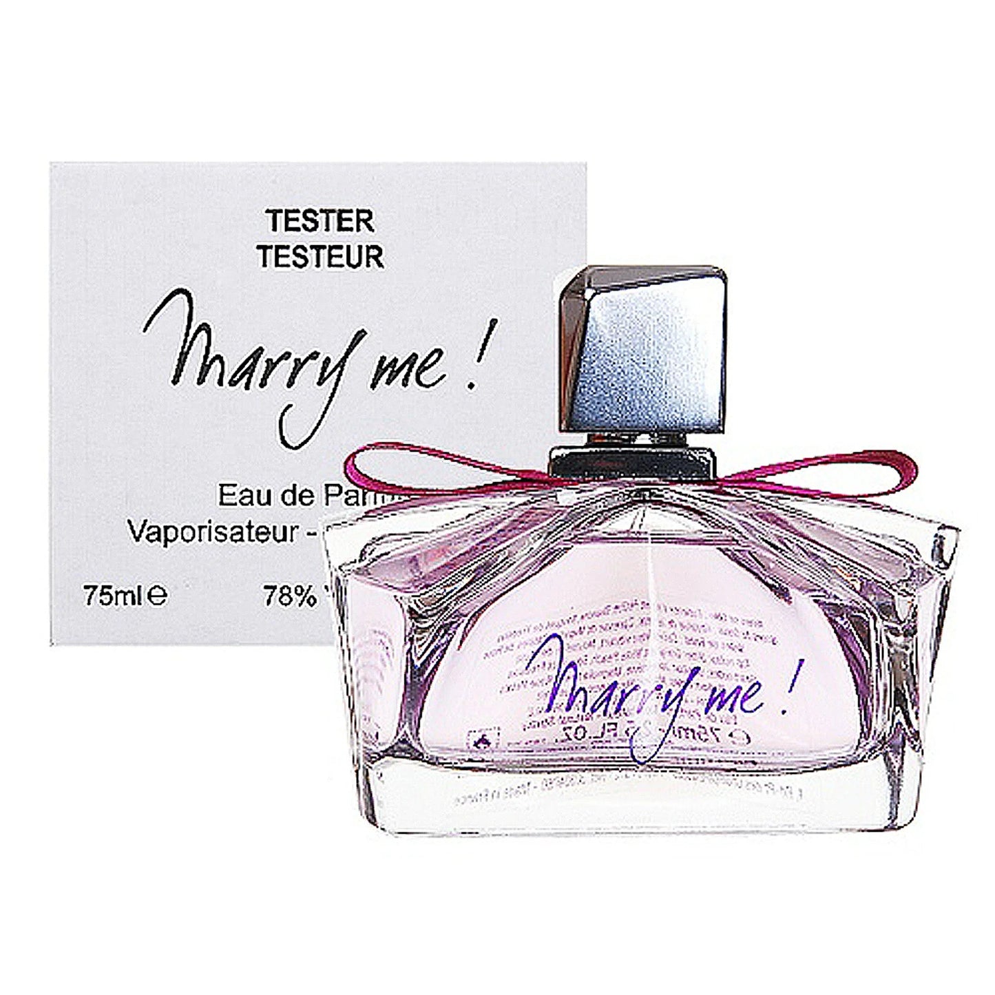 Lanvin Marry Me Eau de Parfum bottle close-up detail