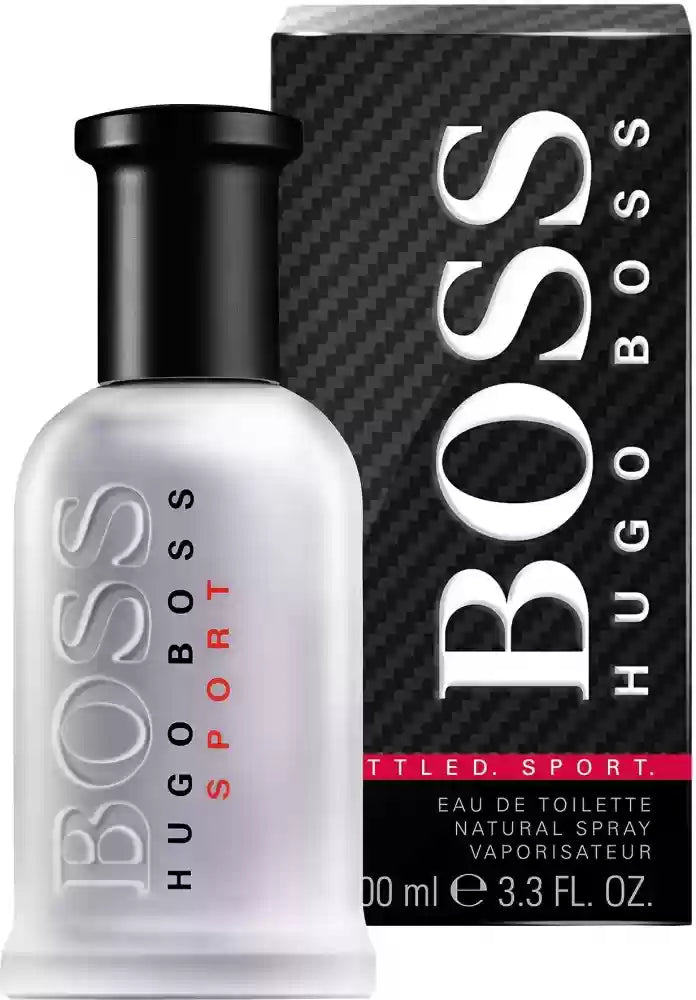 Hugo Boss Bottled Sport Eau de Toilette bottle and box