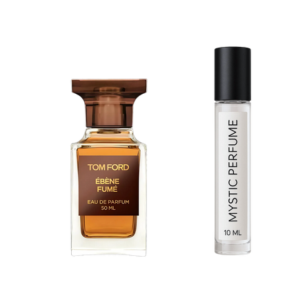 Tom Ford Ebene Fume sample vial label detail