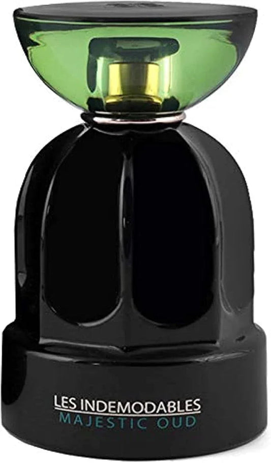Les Indemodables Majestic Oud Eau de Parfum perfume bottle