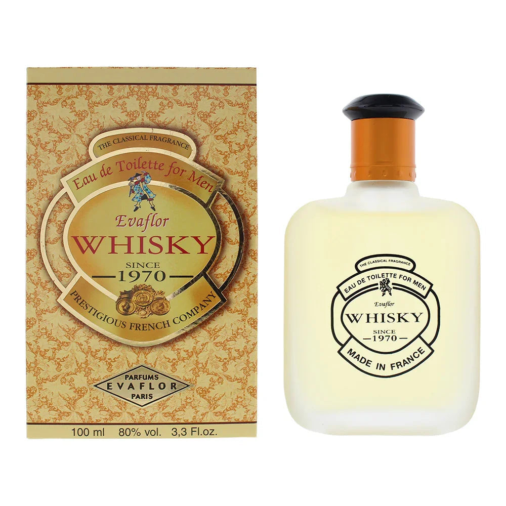 Evaflor Whisky Eau de Toilette perfume bottle