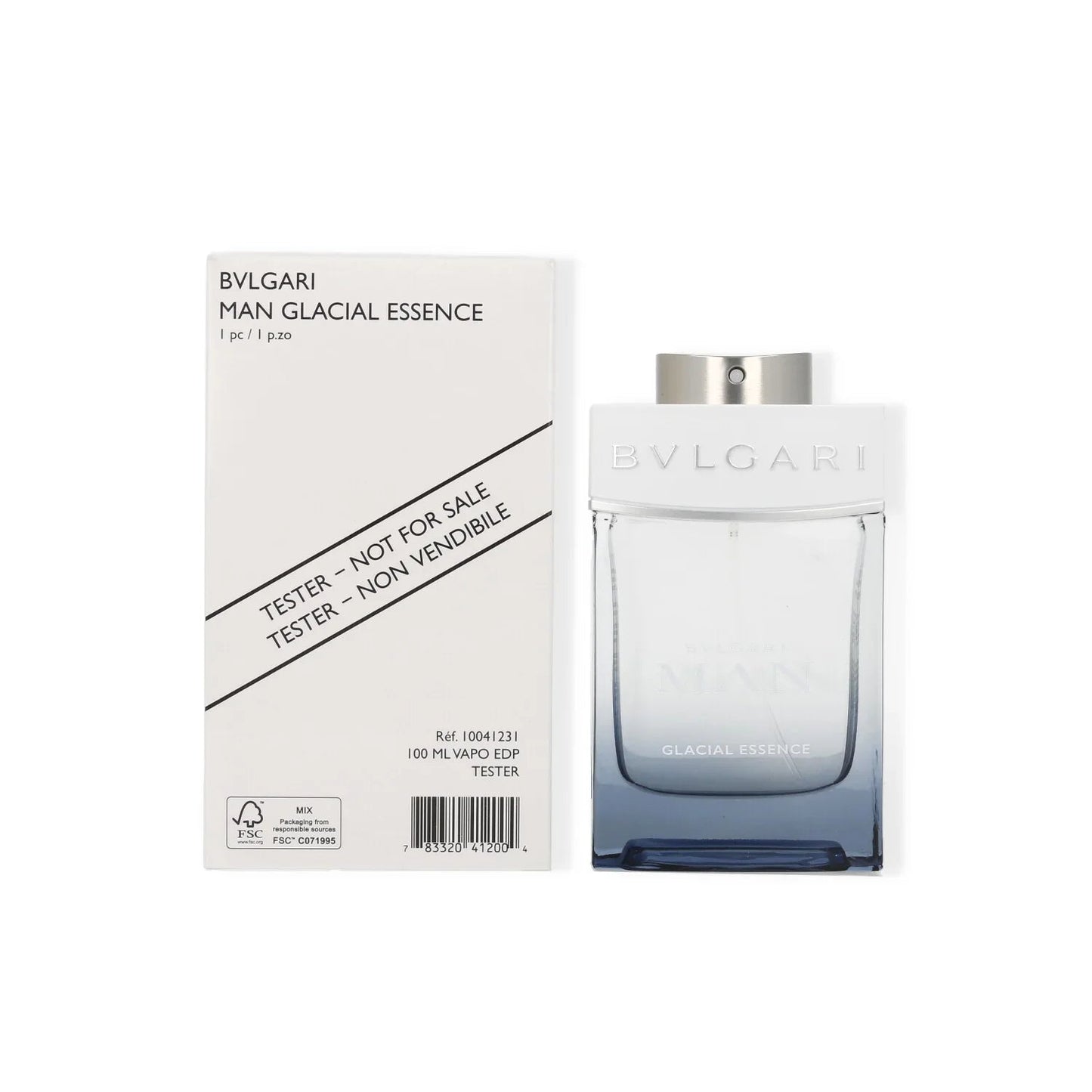 Bvlgari Glacial Essence Eau de Parfum bottle and box