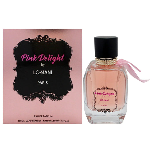 Lomani Pink Delight Eau de Parfum perfume bottle
