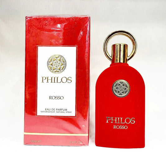 Maison Alhambra Philos Rosso Eau de Parfum perfume bottle