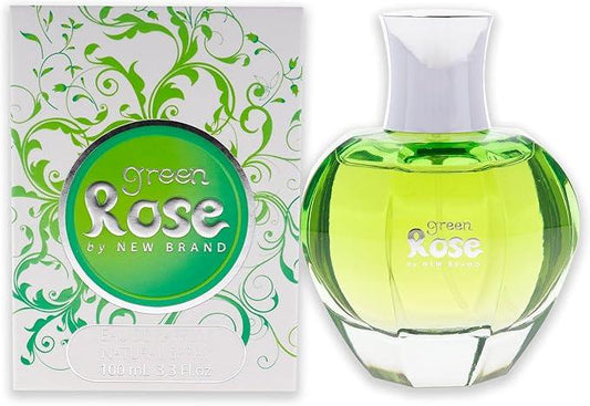 New Brand Green Rose Eau de Parfum perfume bottle