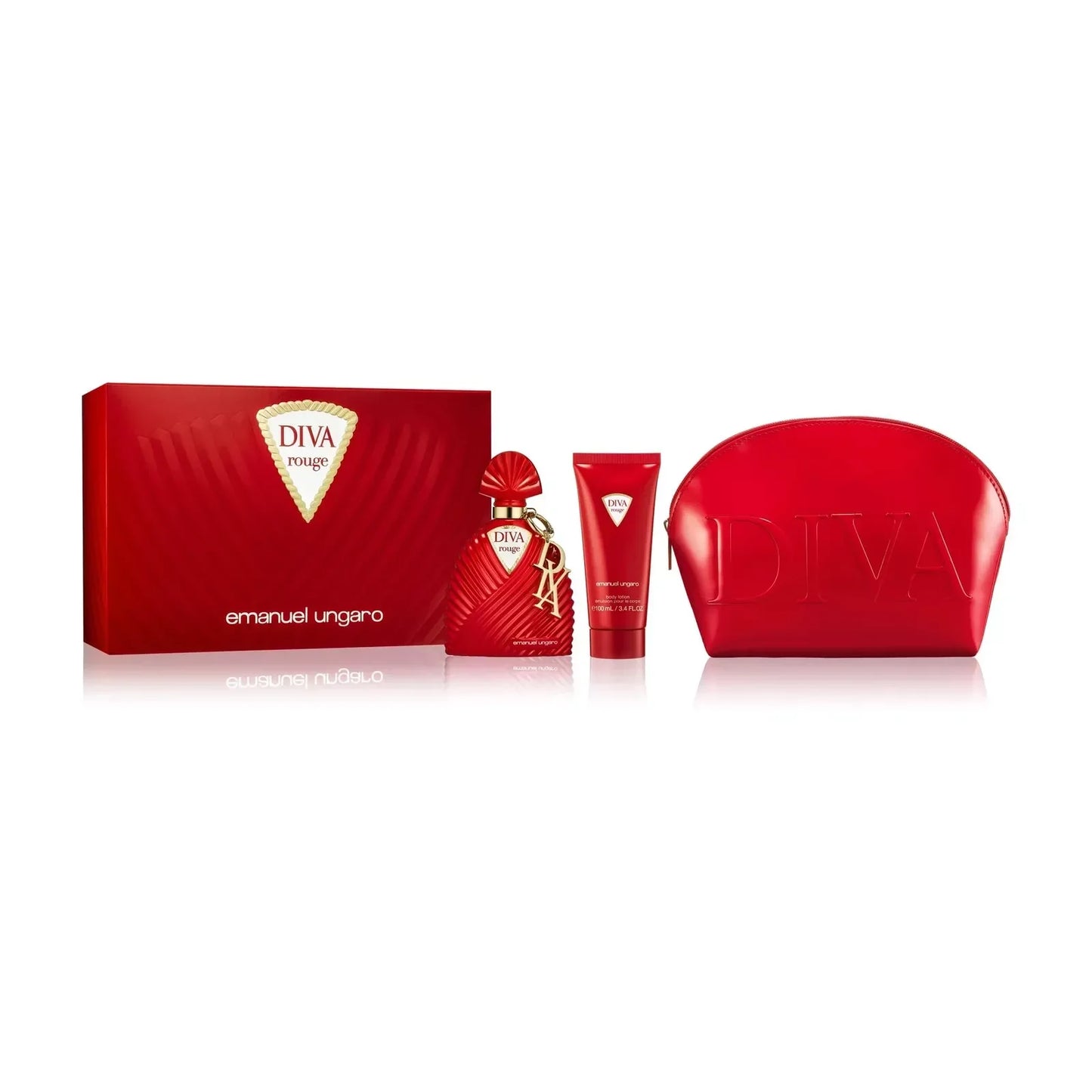 Emanuel Ungaro Diva Rouge Eau de Parfum bottle and box