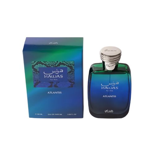 Rasasi Hawas Atlantis Eau de Parfum perfume bottle