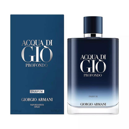 Giorgio Armani Acqua Di Gio Profondo Parfum bottle and box