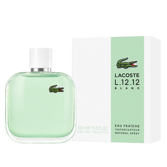 Lacoste L.12.12 Blanc Eau Fraiche Eau de Toilette perfume bottle