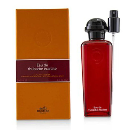 Hermes Eau De Rhubarbe Ecalarte Eau de Cologne perfume bottle
