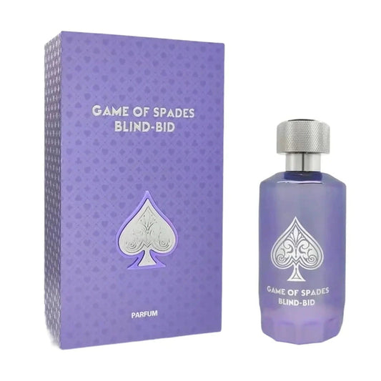 Jo Milano Game Of Spade Blind Bid Parfum perfume bottle