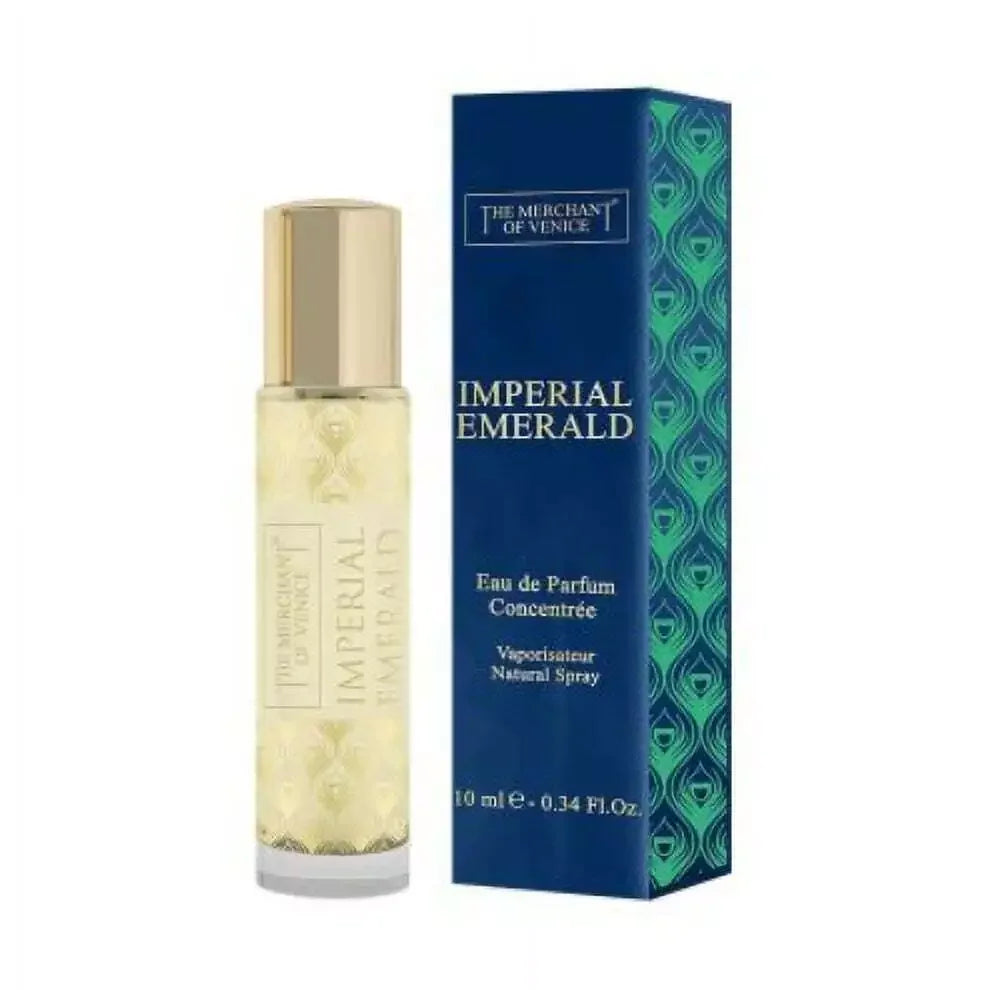 The Merchant of Venice Imperial Emerald Eau de Parfum bottle and box
