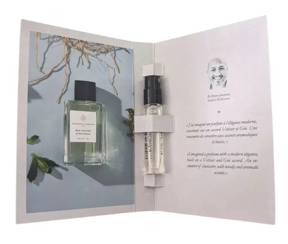 Essential Parfums Mon Vetiver Eau de Parfum carton and packaging