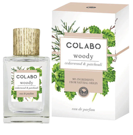 La Rive Colabo Woody Eau de Parfum perfume bottle