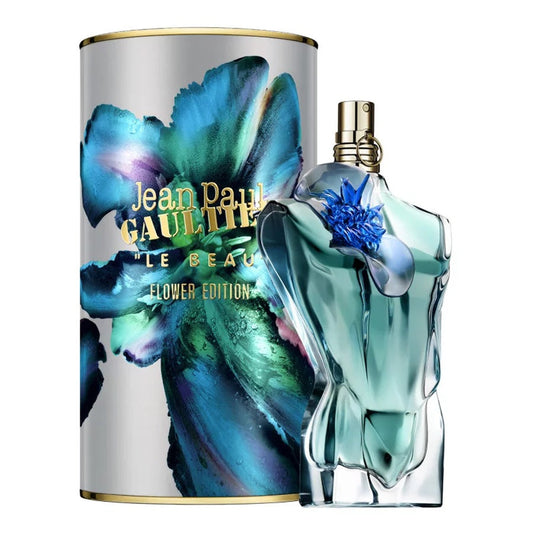 Jean Paul Gaultier Le Beau Flower Edition Eau de Parfum perfume bottle