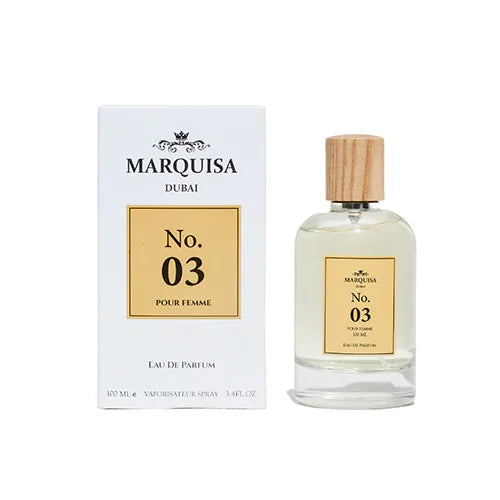 Marquisa Dubai No. 3 Eau de Parfum perfume bottle