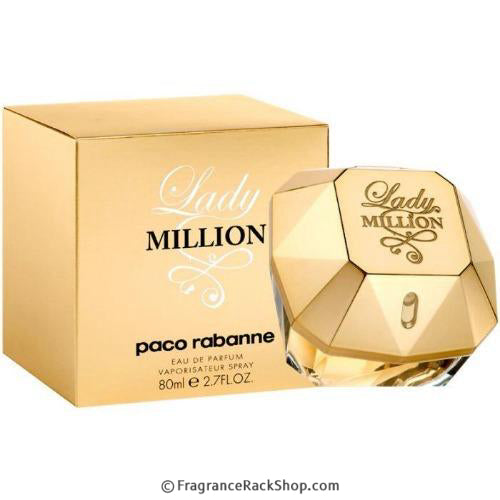 Lady Million by Paco Rabanne Eau de Parfum perfume bottle