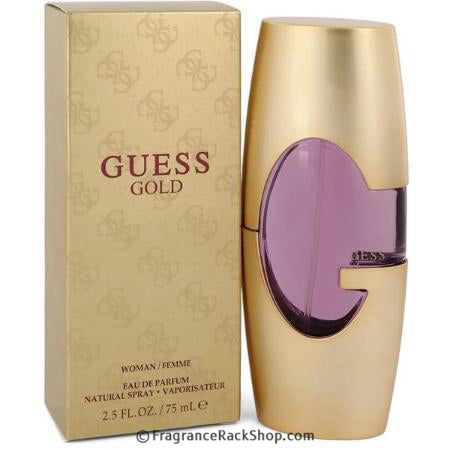 Guess Gold Eau de Parfum perfume bottle