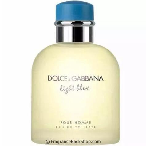 Light Blue by Dolce & Gabbana Pour Homme Eau de Toilette carton and packaging