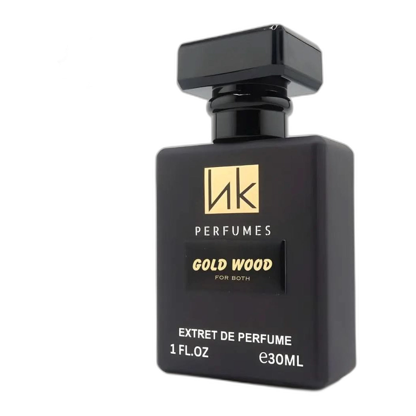Gold Wood perfume bottle