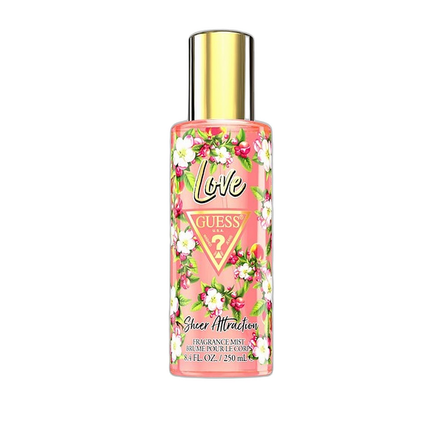 Guess Love Sheer Attraction Mist perfume bottle