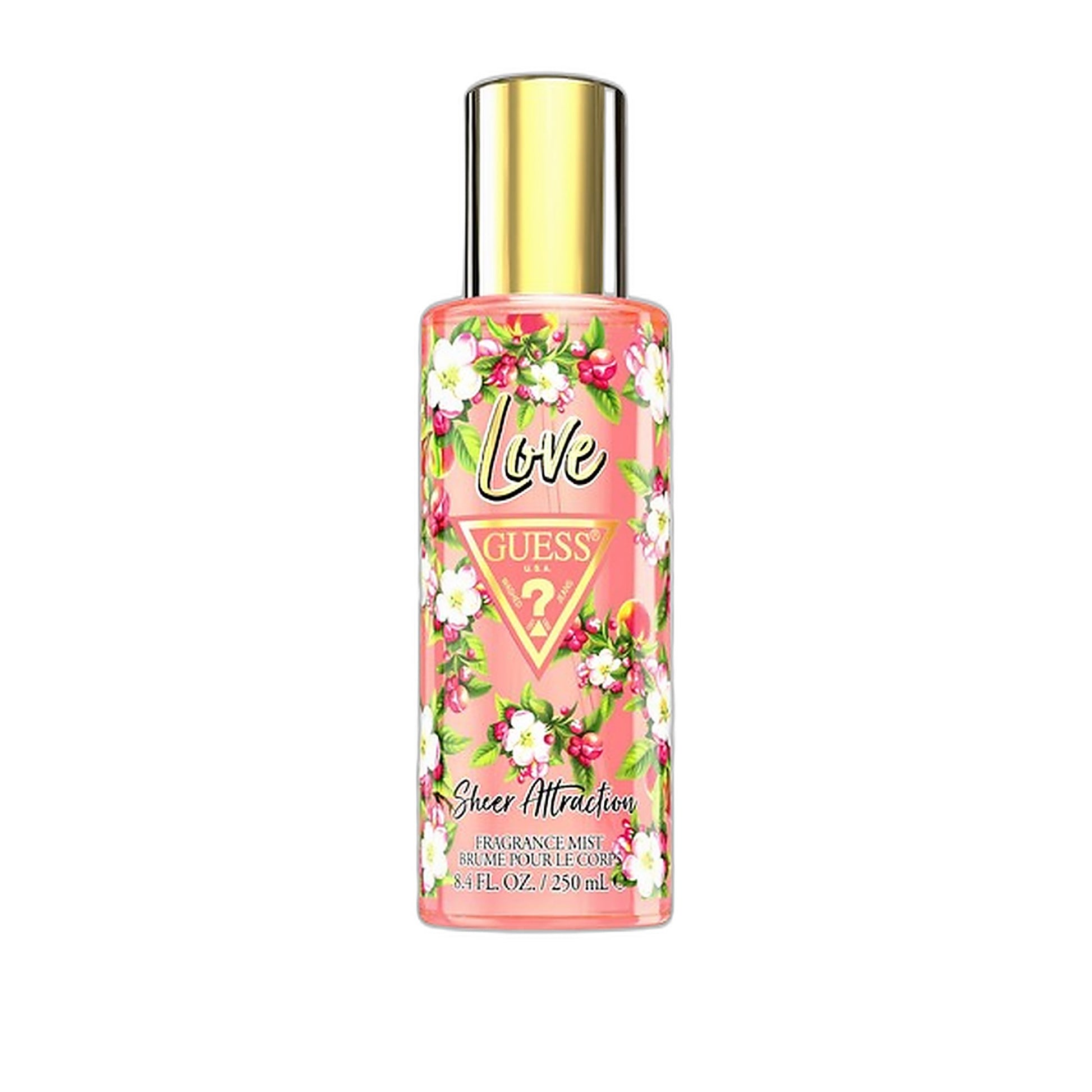Guess Love Sheer Attraction Mist perfume bottle