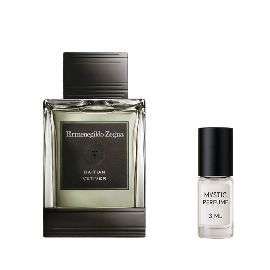 Ermenegildo Zegna Haitian Vetiver Eau de Toilette decant sample vial