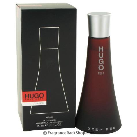 Hugo Boss Deep Red Eau de Parfum perfume bottle