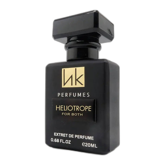 Heliotrope perfume bottle