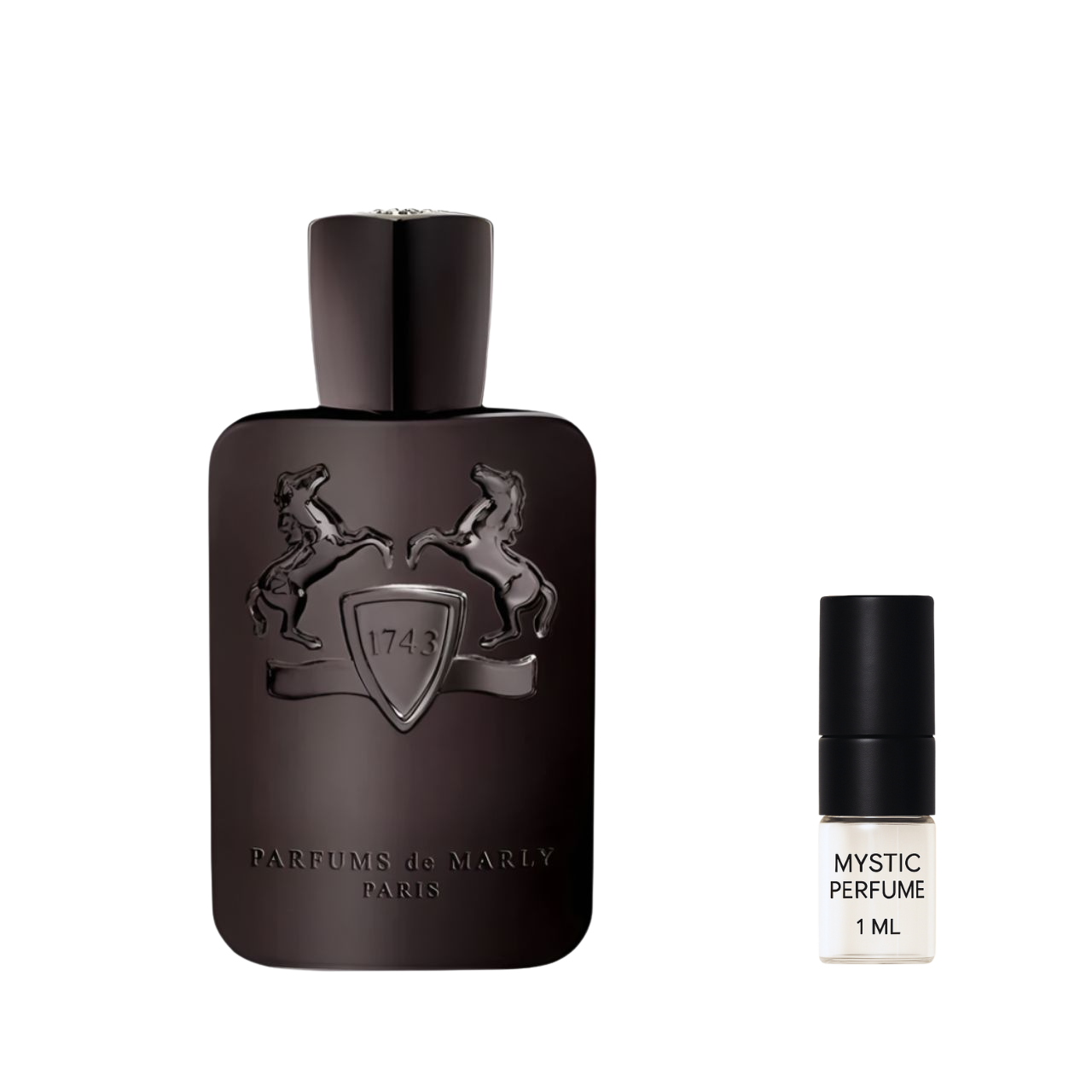 Parfums de Marly Herod Parfum sample vial label detail