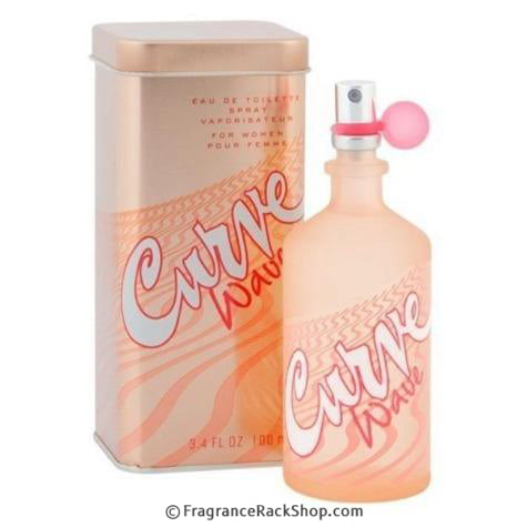 Curve Wave Eau de Toilette perfume bottle