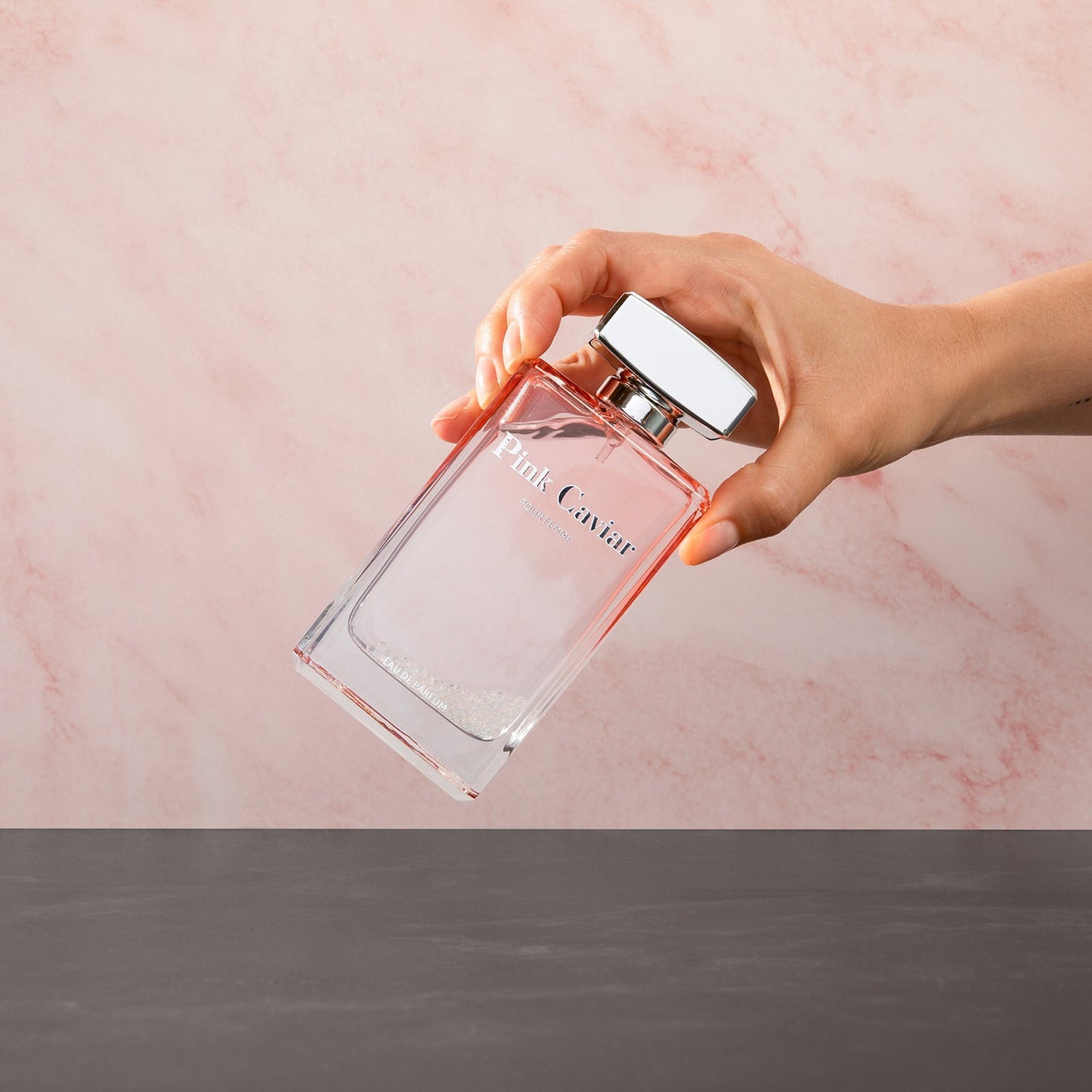 Pink Caviar carton and packaging