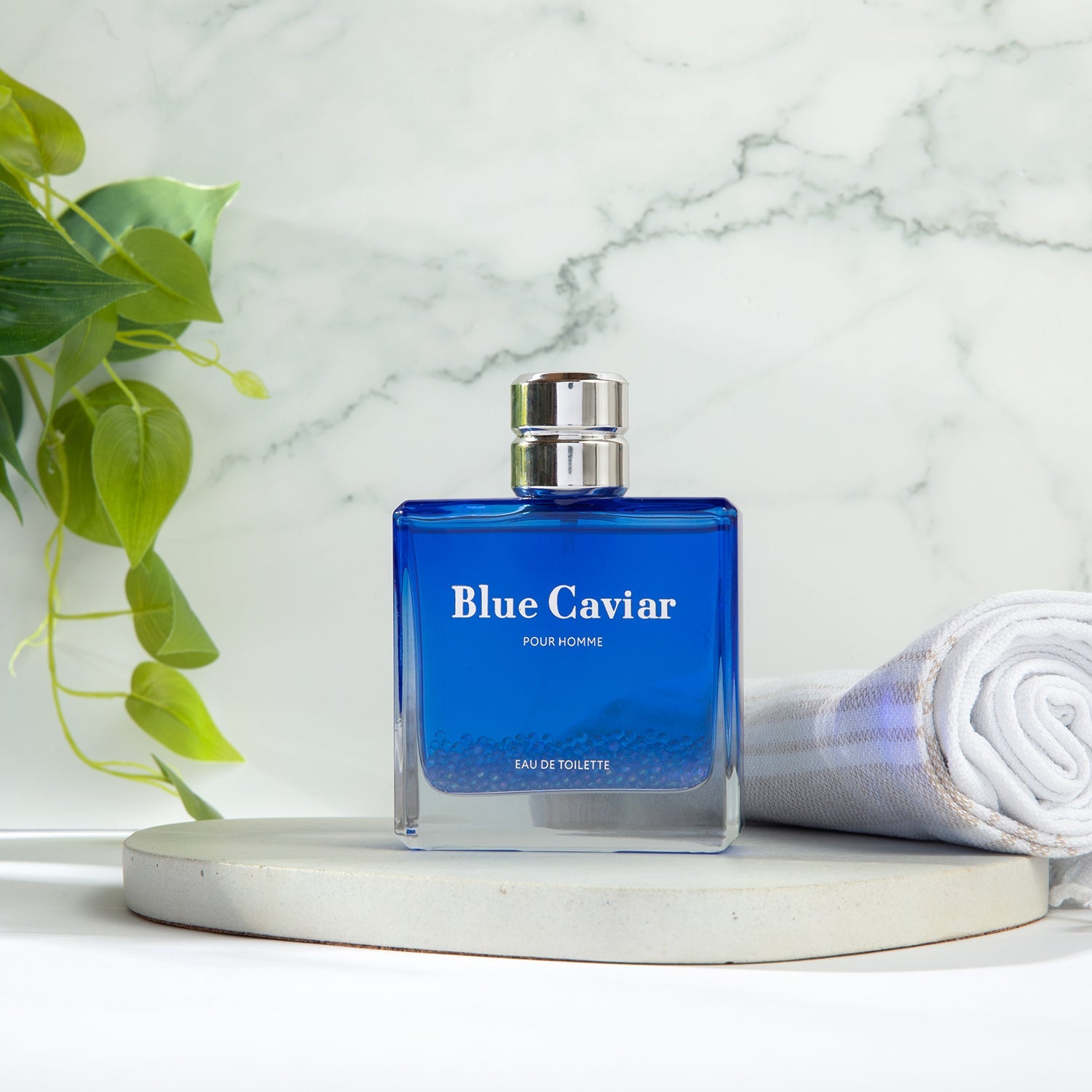 Blue Caviar bottle and box