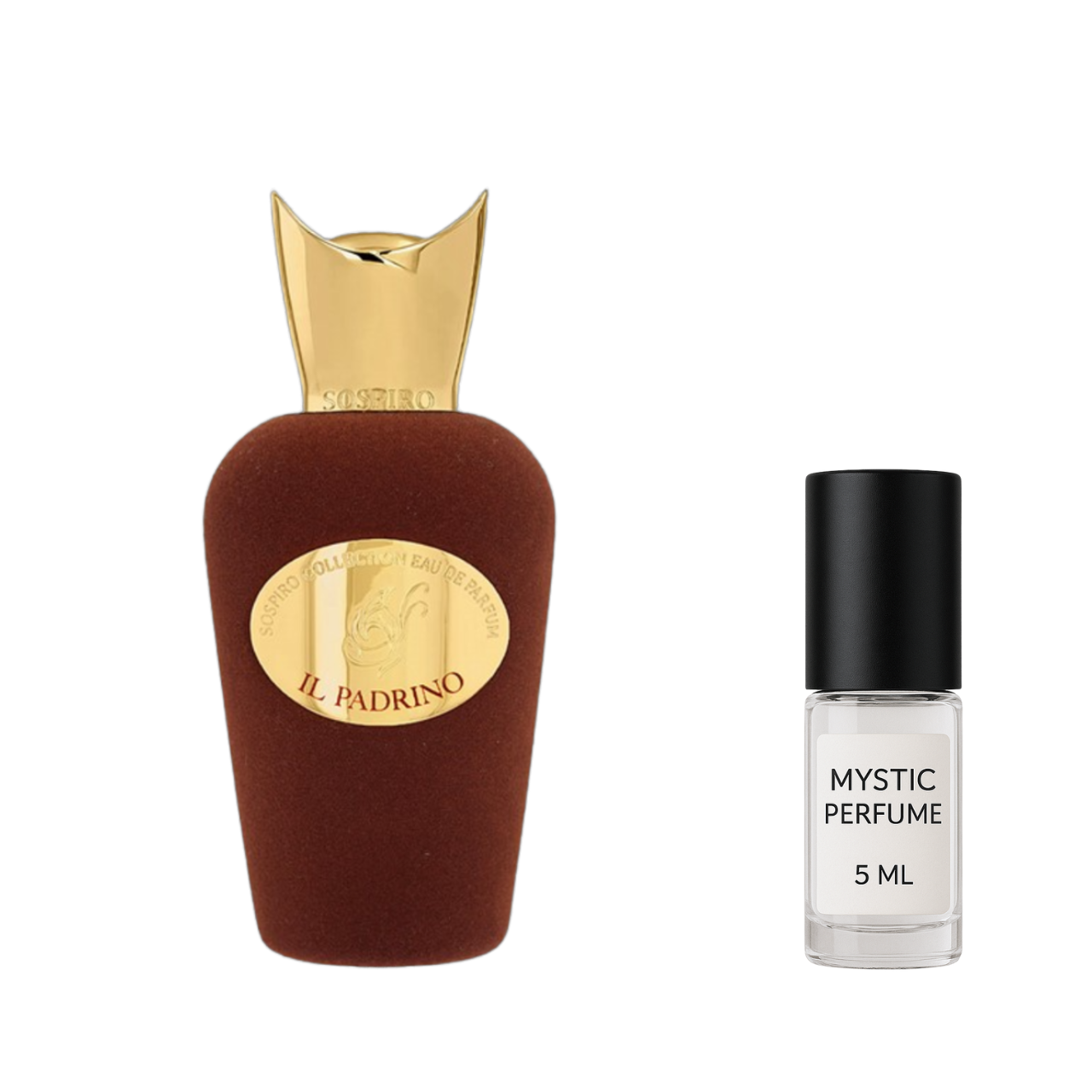 Sospiro Il Padrino sample vial label detail