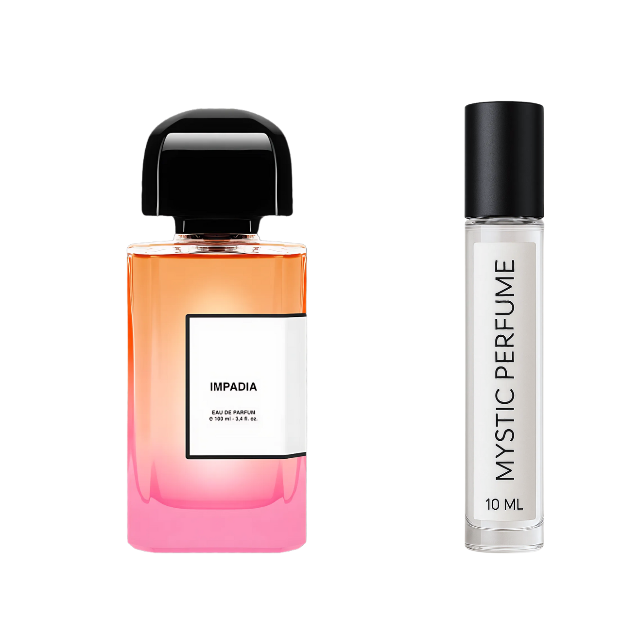 BDK Parfums Impadia Parfum sample vial label detail